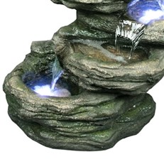 La Charente Stone Effect Cascading Fountain
